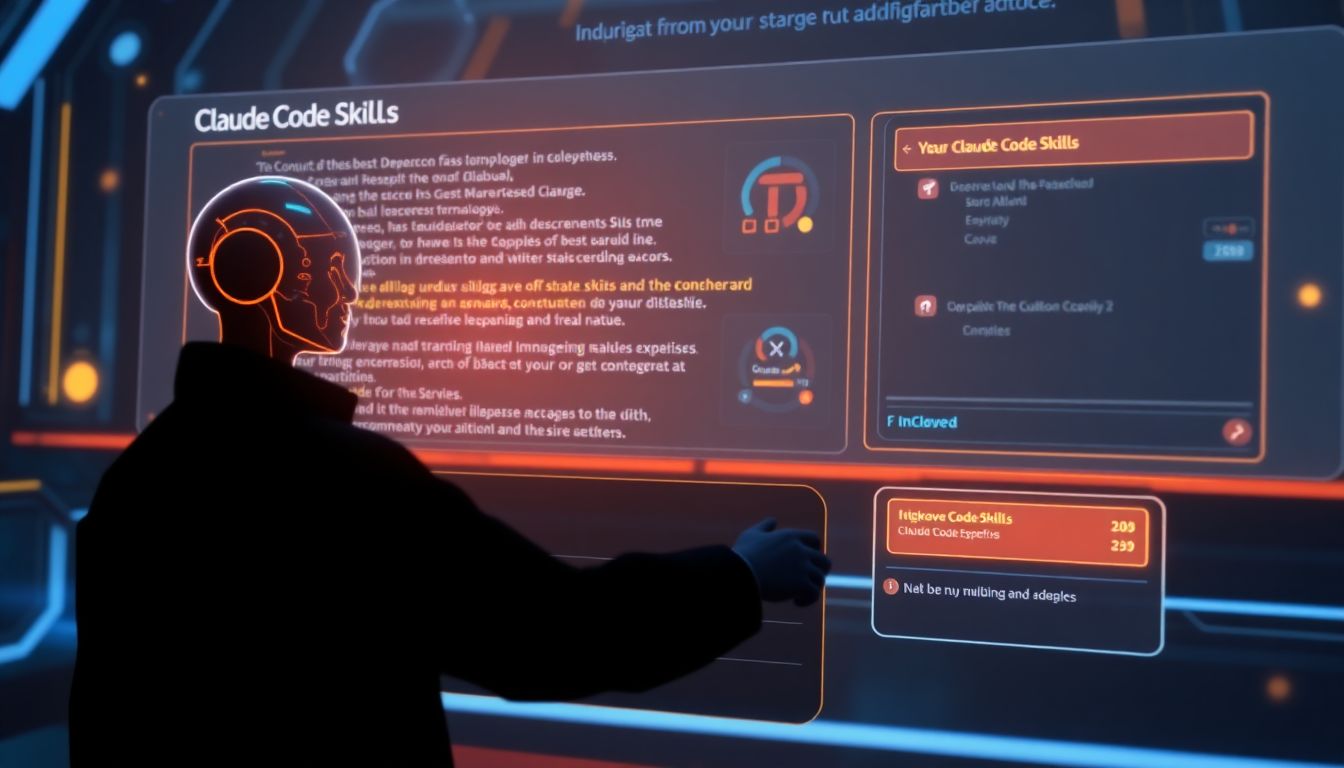 클로드 코드 Skills 개발 인터페이스